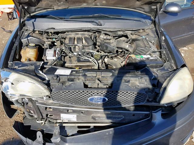 1FAFP55U44G117484 - 2004 FORD TAURUS SES GRAY photo 7