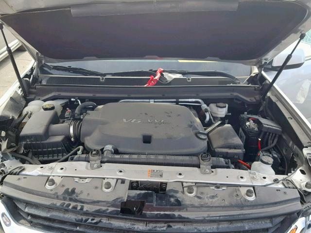 1GCGSCEN1J1285883 - 2018 CHEVROLET COLORADO L SILVER photo 7