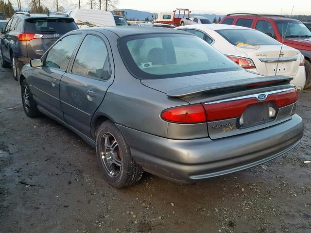 1FAFP66L3XK123659 - 1999 FORD CONTOUR SE GRAY photo 3