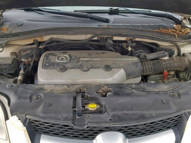 2HNYD18916H507326 - 2006 ACURA MDX TOURIN WHITE photo 7