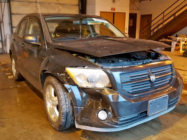 1B3HB48BX7D127546 - 2007 DODGE CALIBER SX BLACK photo 1