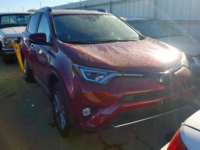 JTMDFREV9JD235743 - 2018 TOYOTA RAV4 LIMIT RED photo 1