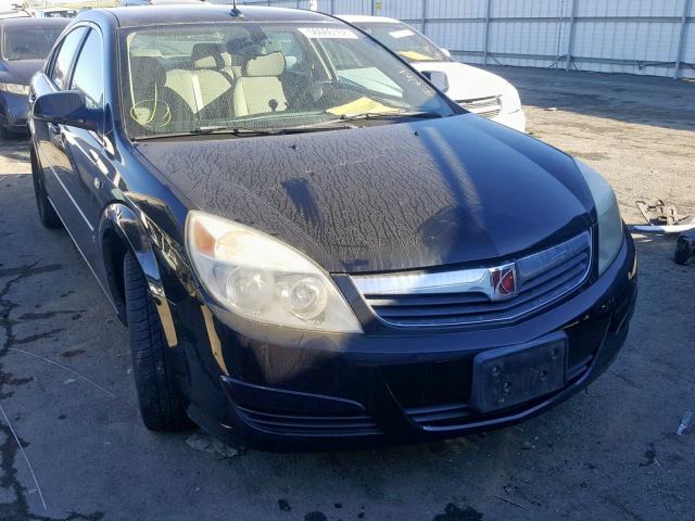 1G8ZS57N87F198795 - 2007 SATURN AURA XE BLACK photo 1