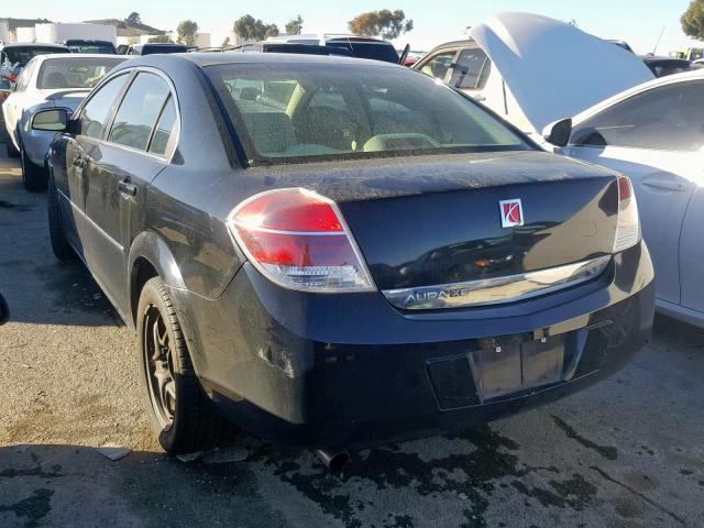 1G8ZS57N87F198795 - 2007 SATURN AURA XE BLACK photo 3