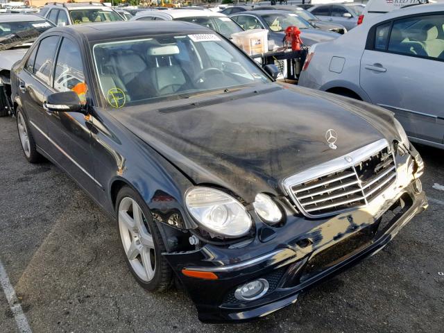 WDBUF56X69B436434 - 2009 MERCEDES-BENZ E 350 BLACK photo 1