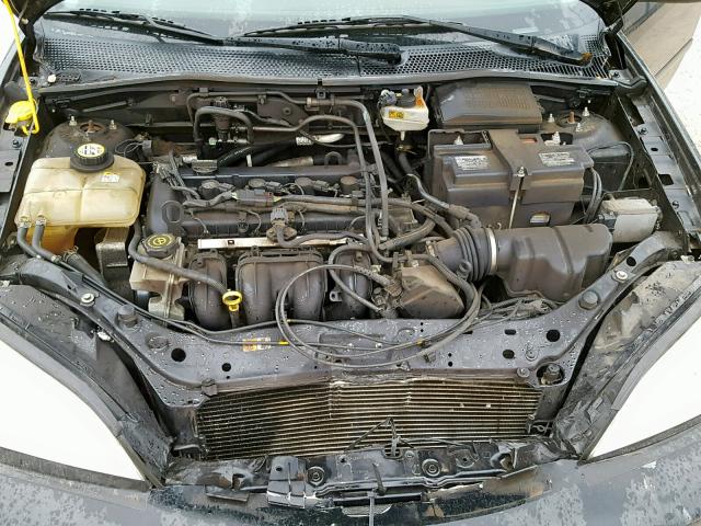 1FAFP37N36W161494 - 2006 FORD FOCUS ZX5 BLACK photo 7