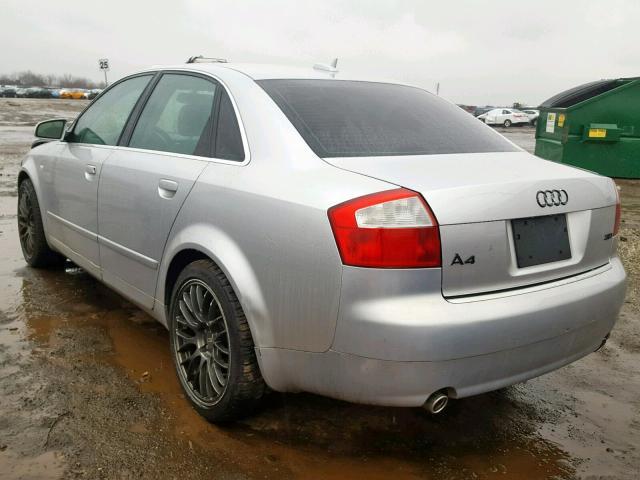 WAUJT68E35A037332 - 2005 AUDI A4 3.0 SILVER photo 3