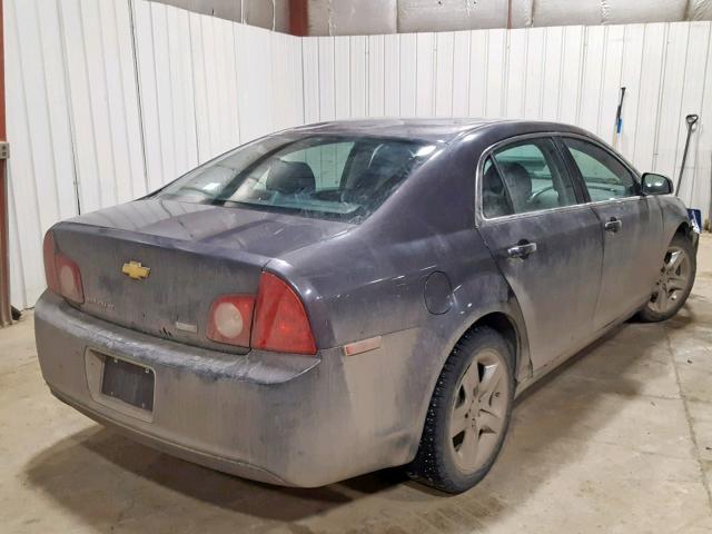 1G1ZC5E08AF254275 - 2010 CHEVROLET MALIBU 1LT 灰色 照片 4