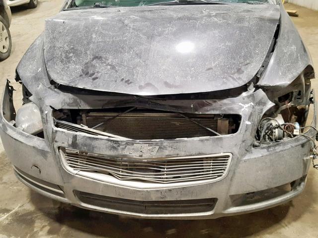 1G1ZC5E08AF254275 - 2010 CHEVROLET MALIBU 1LT 灰色 照片 9