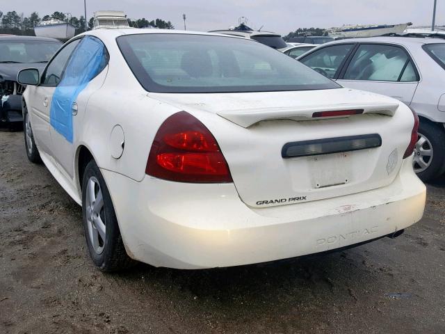 2G2WP522X51231781 - 2005 PONTIAC GRAND PRIX WHITE photo 3