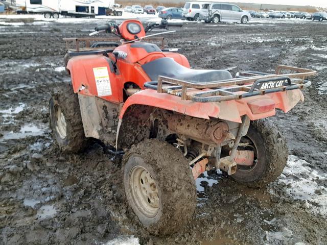 4UF06ATV56T239801 - 2006 ARCTIC CAT 400 ATV RED photo 3