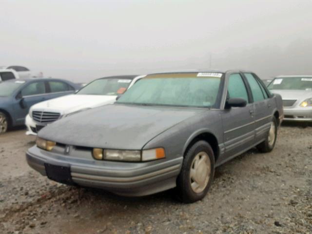 1G3WH54TXND364835 - 1992 OLDSMOBILE CUTLASS SU GRAY photo 2