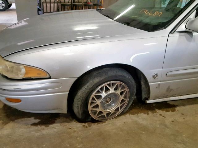 1G4HP54K22U176689 - 2002 BUICK LESABRE CU SILVER photo 10