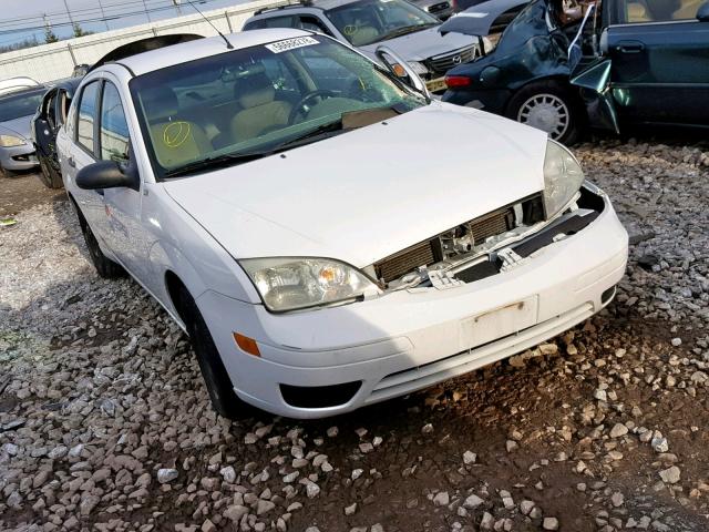 1FAFP34N17W323936 - 2007 FORD FOCUS ZX4 WHITE photo 1