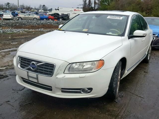 YV1982AS7A1113509 - 2010 VOLVO S80 3.2 WHITE photo 2