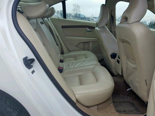 YV1982AS7A1113509 - 2010 VOLVO S80 3.2 WHITE photo 6