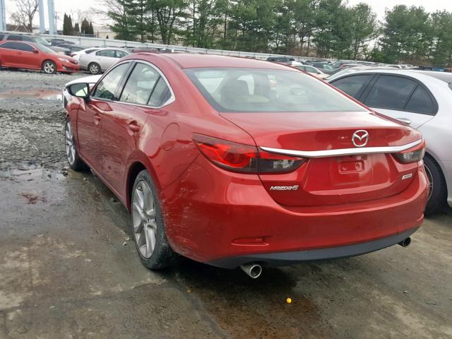 JM1GJ1V66F1174222 - 2015 MAZDA 6 TOURING RED photo 3