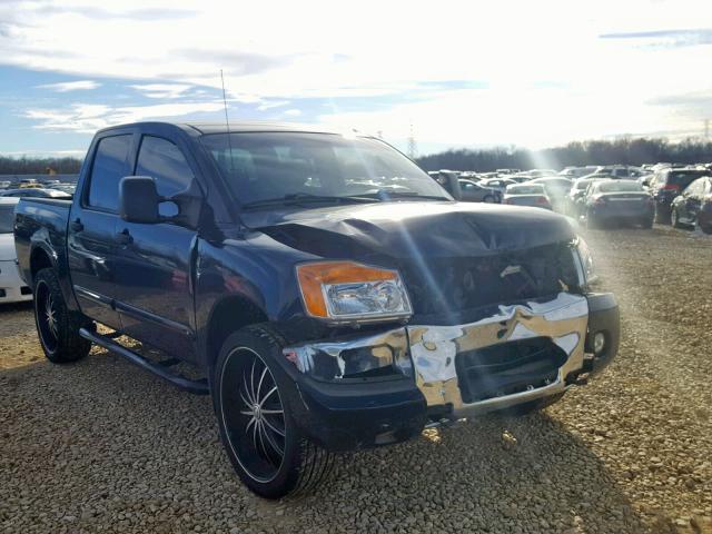 1N6BA0EC0AN325936 - 2010 NISSAN TITAN XE BLACK photo 1