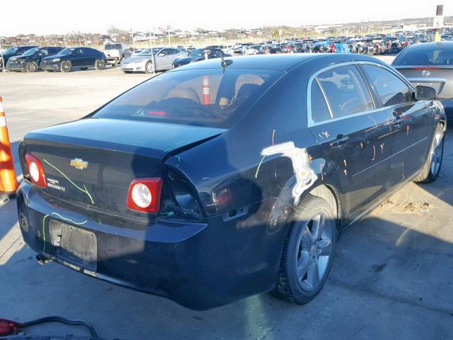 1G1ZD5EB5AF224908 - 2010 CHEVROLET MALIBU 2LT BLACK photo 4