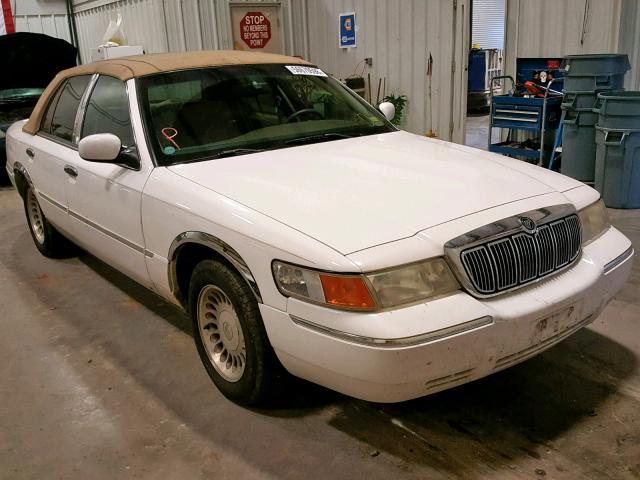 2MEFM75W51X673744 - 2001 MERCURY GRAND MARQ WHITE photo 1