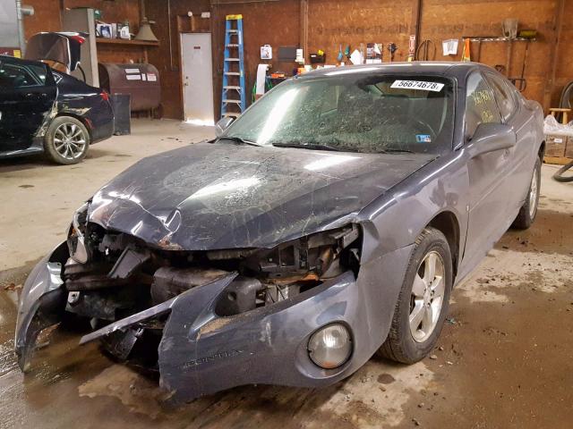 2G2WP552581164457 - 2008 PONTIAC GRAND PRIX ლურჯი ფოტო 2
