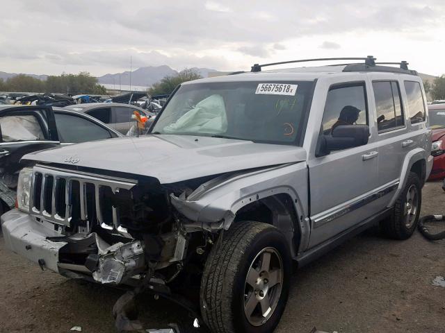 1J4RG4GK9AC122349 - 2010 JEEP COMMANDER Gümüş foto 2