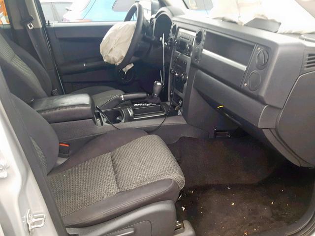 1J4RG4GK9AC122349 - 2010 JEEP COMMANDER Gümüş foto 5