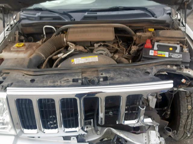 1J4RG4GK9AC122349 - 2010 JEEP COMMANDER Gümüş foto 7