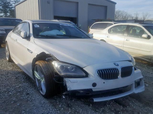 WBA6A0C53ED317380 - 2014 BMW 640 I WHITE photo 1