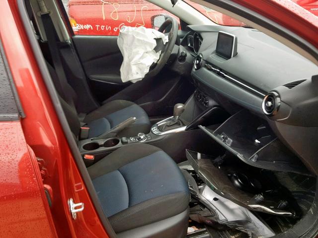 3MYDLBYV4JY310195 - 2018 TOYOTA YARIS IA RED photo 5