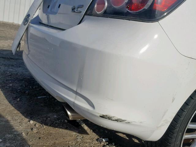 JTKDE167480231226 - 2008 TOYOTA SCION TC 白色 照片 9