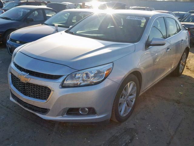 1G11F5SL2FU120917 - 2015 CHEVROLET MALIBU LTZ SILVER photo 2