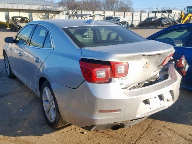 1G11F5SL2FU120917 - 2015 CHEVROLET MALIBU LTZ SILVER photo 3