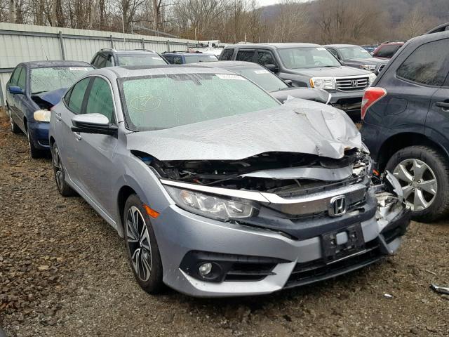 19XFC1F72GE032333 - 2016 HONDA CIVIC EXL SILVER photo 1