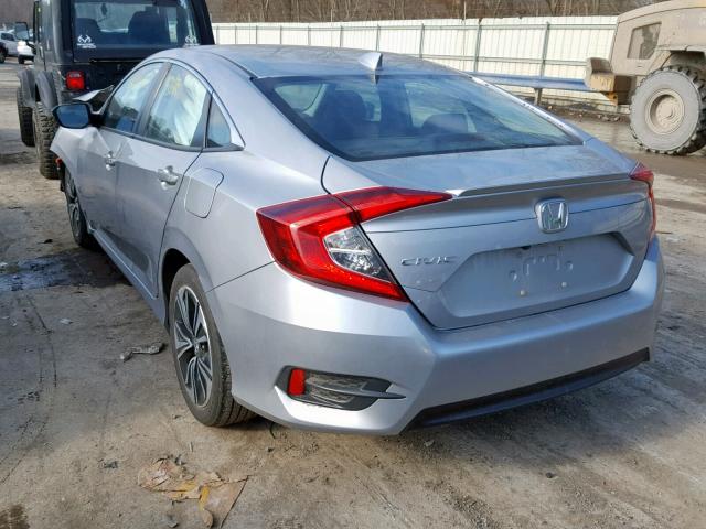 19XFC1F72GE032333 - 2016 HONDA CIVIC EXL SILVER photo 3