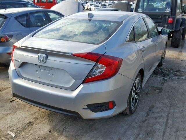 19XFC1F72GE032333 - 2016 HONDA CIVIC EXL SILVER photo 4