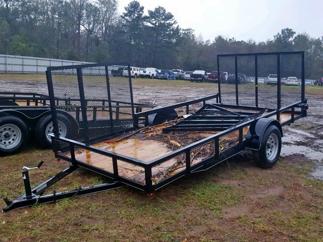 5JTAU1413JA072010 - 2018 UTILITY TRAILER BLACK photo 2