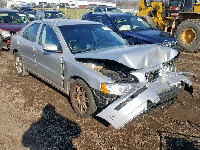 YV1RH592082697827 - 2008 VOLVO S60 2.5T SILVER photo 1