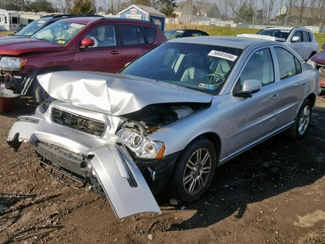 YV1RH592082697827 - 2008 VOLVO S60 2.5T SILVER photo 2