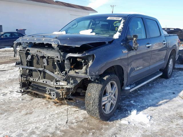 5TBDV58167S459577 - 2007 TOYOTA TUNDRA CRE CHARCOAL photo 2