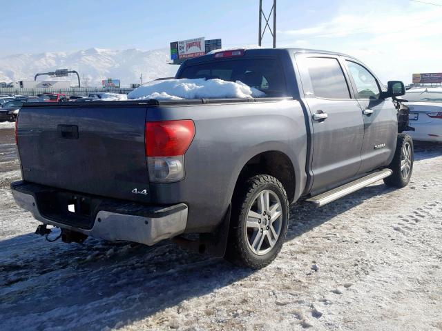 5TBDV58167S459577 - 2007 TOYOTA TUNDRA CRE CHARCOAL photo 4