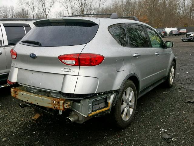 4S4WX82D974408127 - 2007 SUBARU B9 TRIBECA SILVER photo 4