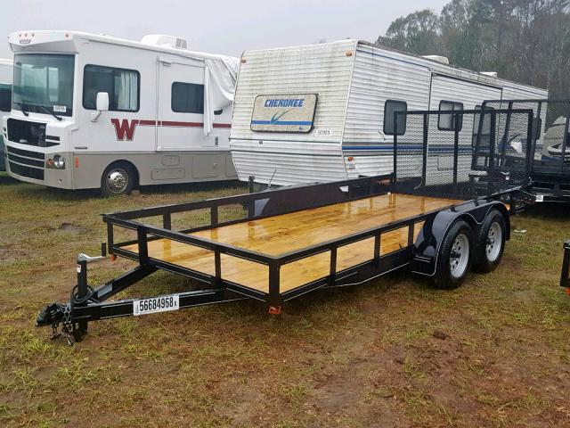 5JTAU1629JA072373 - 2018 UTILITY TRAILER BLACK photo 2