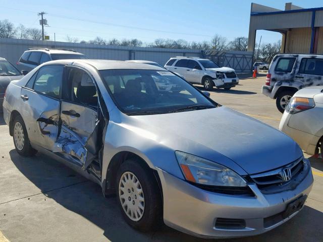 1HGCM56127A010193 - 2007 HONDA ACCORD VAL SILVER photo 1