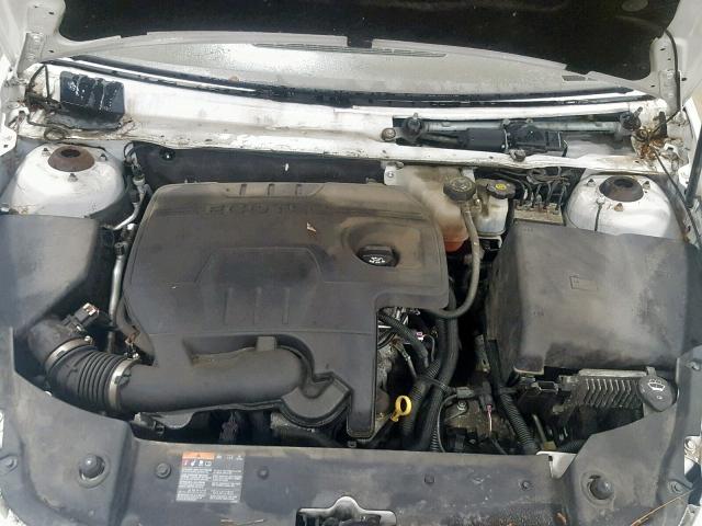 1G1ZA5EUXCF391150 - 2012 CHEVROLET MALIBU LS WHITE photo 7