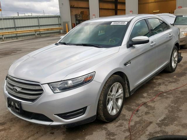 1FAHP2E85FG127101 - 2015 FORD TAURUS SEL SILVER photo 2