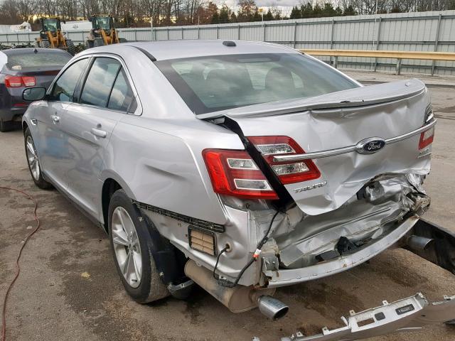 1FAHP2E85FG127101 - 2015 FORD TAURUS SEL SILVER photo 3