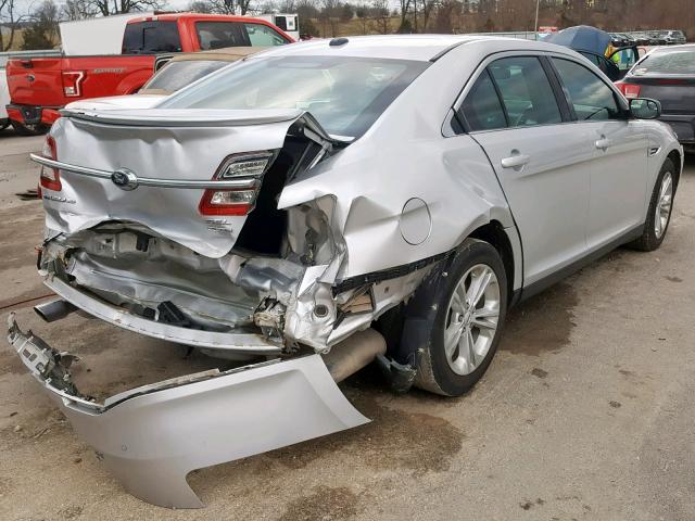 1FAHP2E85FG127101 - 2015 FORD TAURUS SEL SILVER photo 4