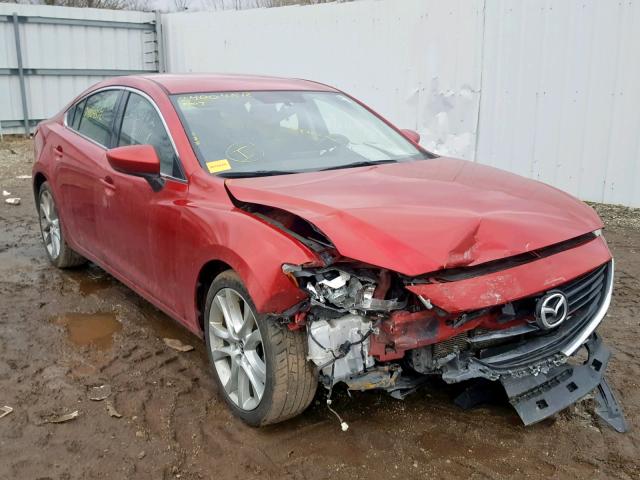 JM1GJ1V58G1423712 - 2016 MAZDA 6 TOURING RED photo 1