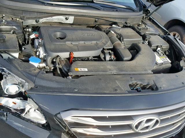 5NPE34AFXFH221561 - 2015 HYUNDAI SONATA SPO BLACK photo 7